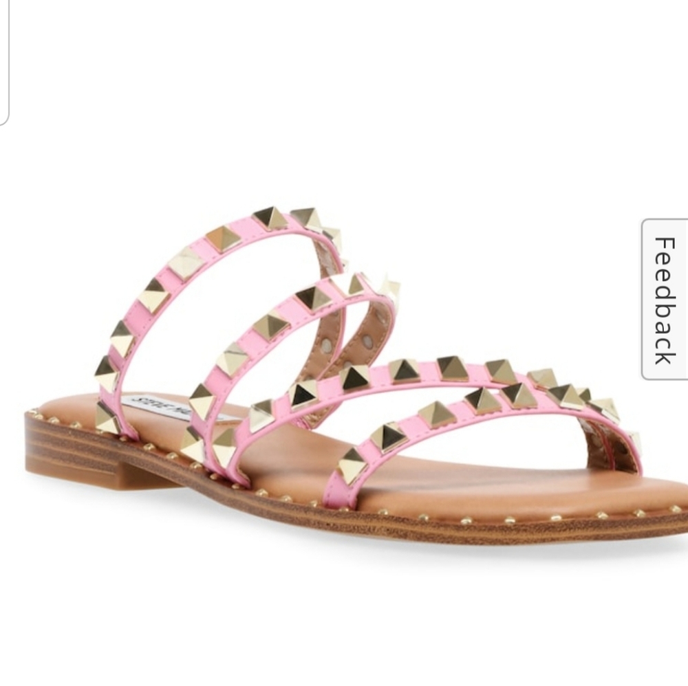 Steve Madden Pink Skyler Sandals Sz 9
